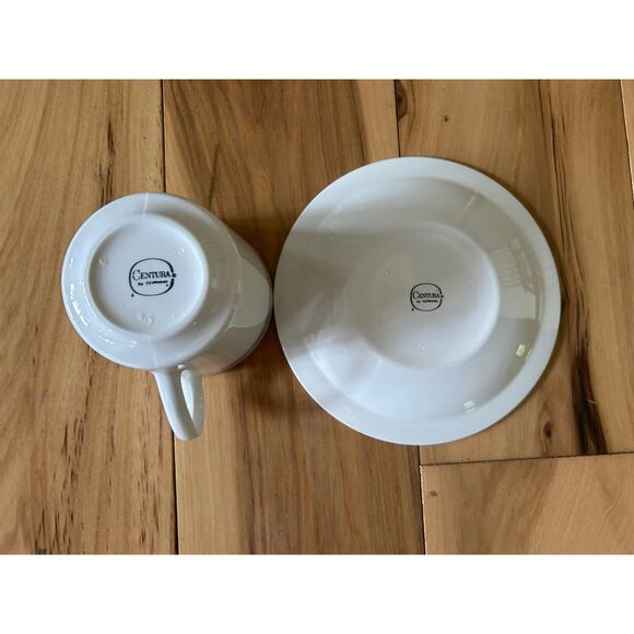 Centura "SHANGRI LA" Corning ~ Set of 4 ~ Cups & Saucers - Picture 3 of 9